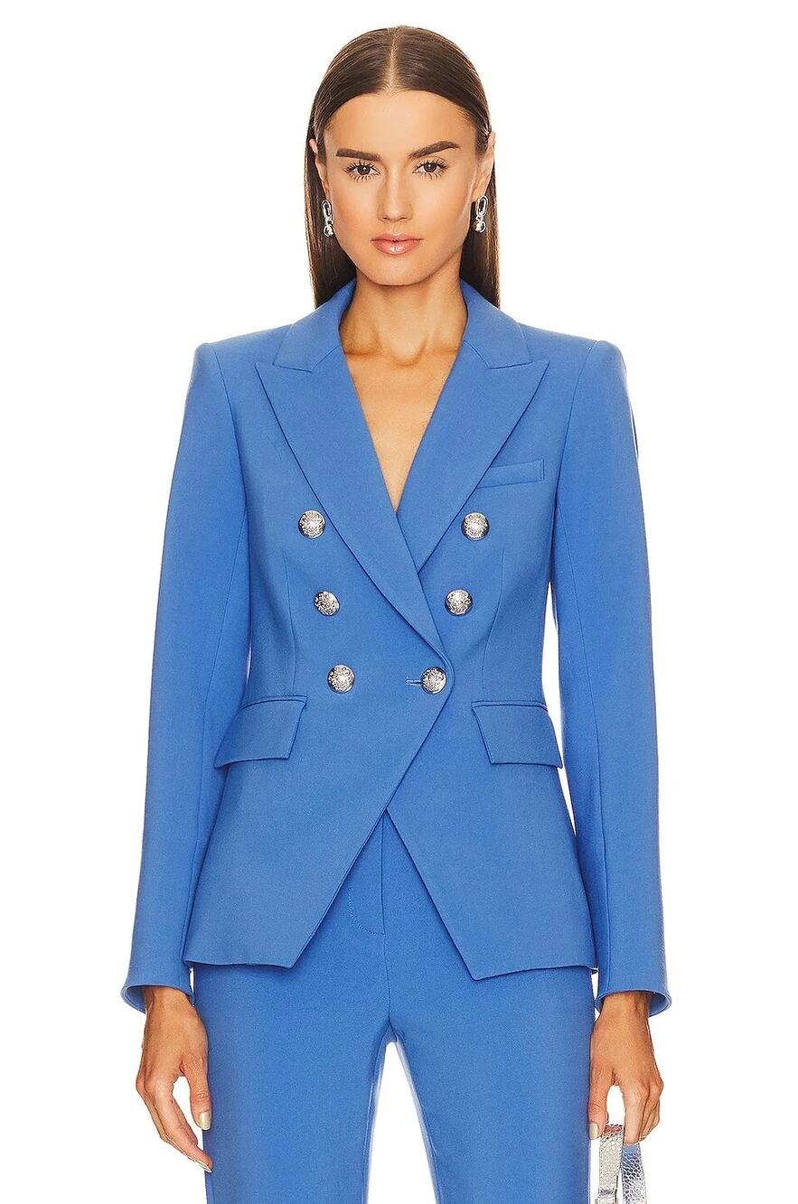 Veronica Beard Miller Dickey Jacket Blazer in Bluebell size 2